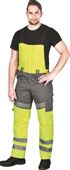 LH-TRANPER spodnie ogrodniczki ostrzegawcze XXL