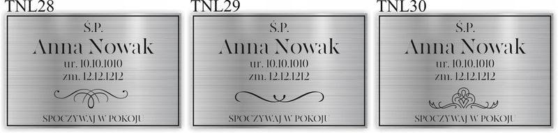 TABLICZKA NA GRÓB NAGROBKOWA TABLICA NAGROBNA zdjęcie 11