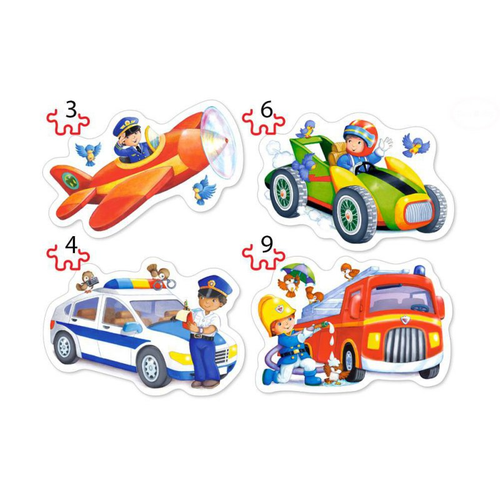 PUZZLE 4W1 EXCITING JOBS na Arena.pl