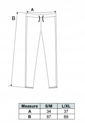 Legginsy z Lampasem Czarne Wysoki Stan Kryjące Miękkie Wygodne MORAJ L/XL na Arena.pl