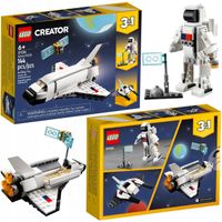 KLOCKI LEGO CREATOR 3w1 PROM KOSMICZNY ASTRONAUTA PREZENT DLA 6,7,8 LATKA