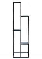 Industrialny kwietnik stojący CZARNY Duży 150 cm