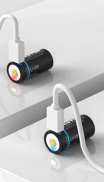 Akumulatorek CR 123a 3,7v 2600mWh microUSB Lithium zdjęcie 5