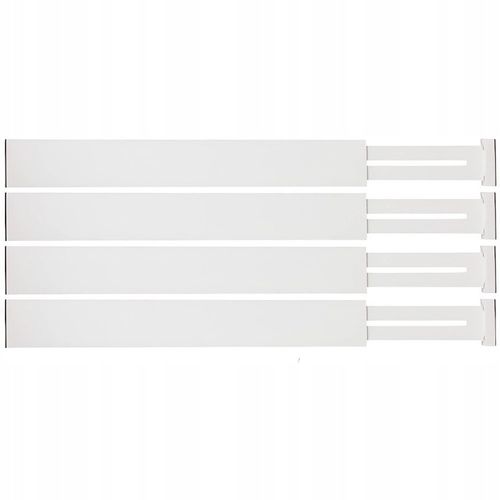 Organizer do szuflady, regulowany separator, przegroda bambusowa - 4 na Arena.pl