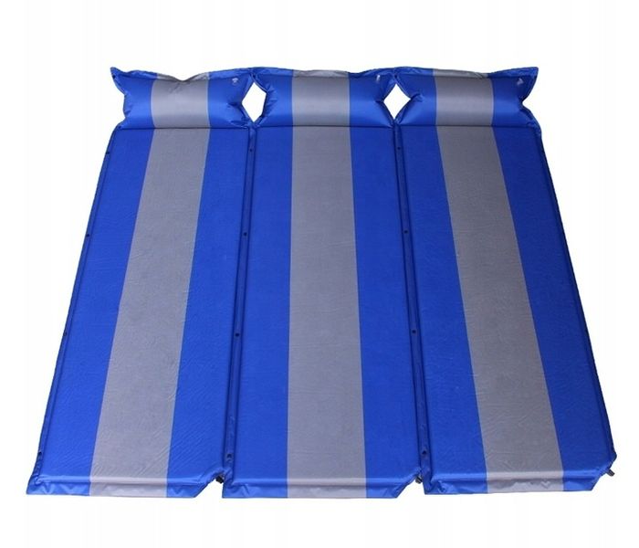 MATA SAMOPOMPUJĄCA Z PODUSZKĄ MATERAC karimata kempingowa POD NAMIOT BIWAK zdjęcie 9