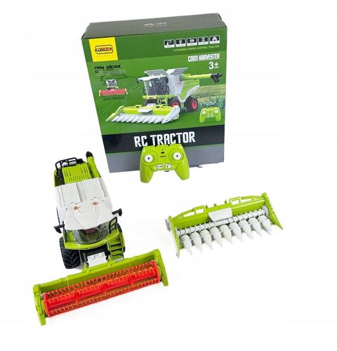 KOMBAJN ZDALNIE STEROWANY 2w1 GENERATOR DYMU + ŚWIATŁA POJEMNIK NA ZBOŻE na Arena.pl