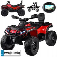Quad na akumulator dla dzieci 2 osob CAN-AM OUTLANDER 4x4 Panel LED PA0326
