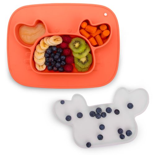 Talerzyk dla dzieci silikonowy do karmienia krab Ricokids na Arena.pl