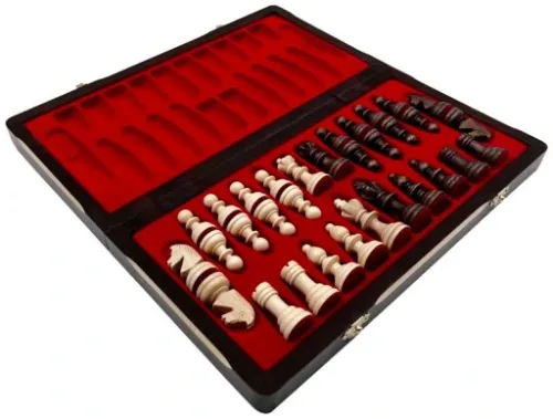 SZACHY SZAFRANIEC-Szachy Olimpijskie Bordo na Arena.pl