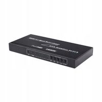 DZIELNIK HDMI 4x1 QUAD MULTI VIEWER PRZEŁĄCZNIK 4x1 Rozdzielacz + PILOT