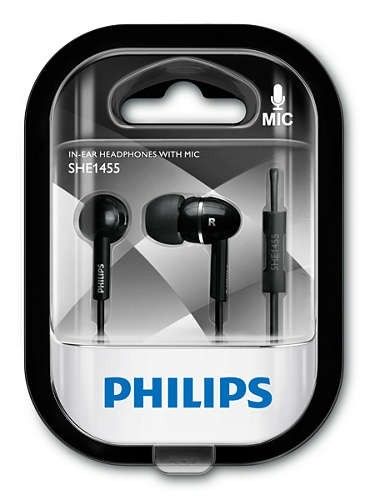 Philips Słuchawki SHE1455 czarne na Arena.pl