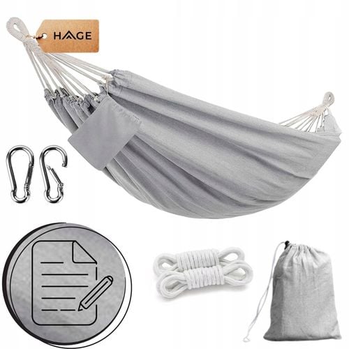 HAMAK OGRODOWY TURYSTYCZNY BOHO MOCNY 100x200cm 150kg + TORBA na Arena.pl