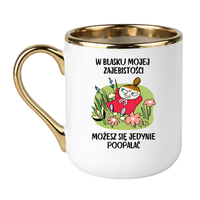 Elegant Biało-Złoty 330 ml