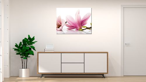 Obraz Płótno 40X30 Różowe Magnolie na Arena.pl