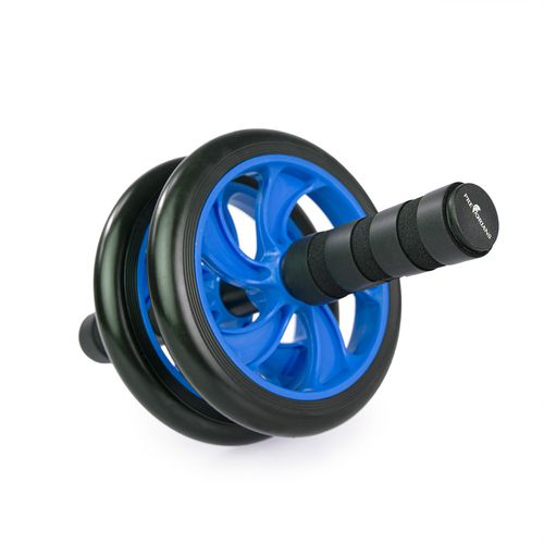 Kółko Ab Wheel Wałek Do Ćwiczeń Mięśni Brzucha Podwójne Z Matą Pretorians na Arena.pl