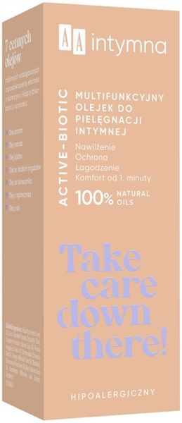 AA Intymna Active-Biotic Multifunkcyjny olejek do pielęgnacji intymnej zdjęcie 5