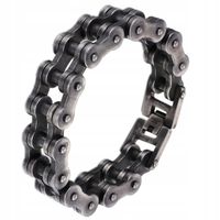 GIGANT BRANSOLETKA ŁAŃCUCH MOTOCYKLOWY 22MM 22,5CM