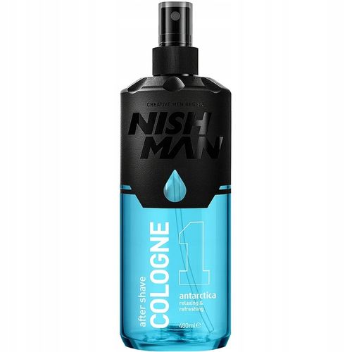 Woda Kolońska po Goleniu Płyn Nishman Aftershave 01 Antarctica 400ml na Arena.pl