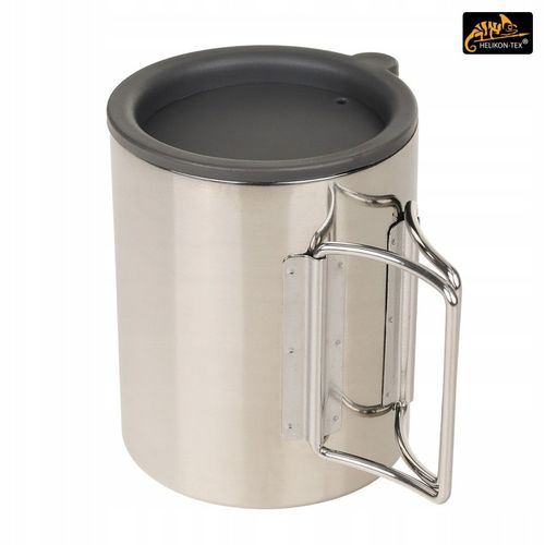 Kubek Termiczny Turystyczny HELIKON z przykrywką STAL NIERDZEWNA 250ml na Arena.pl