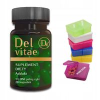 DEL VITAE Kwas Humusowy Oczyszcza organizm z TOKSYN I METALI + GRATIS