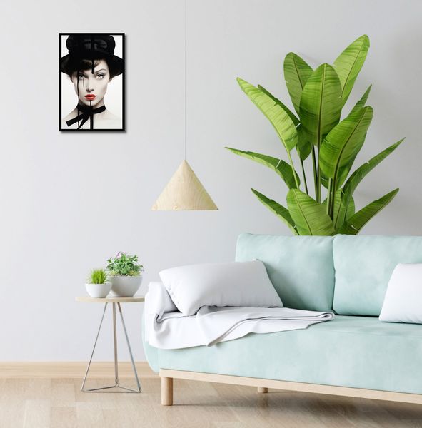 Plakat 30x45cm Atramentowa Aura zdjęcie 4