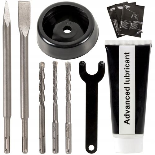 MŁOTOWIERTARKA MŁOT UDAROWY FERM 1500W 6J SDS+ na Arena.pl