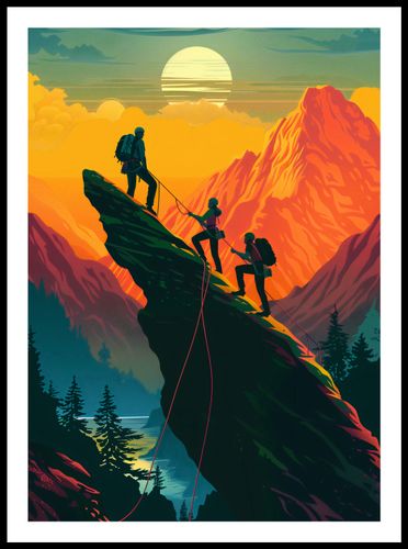 Plakat 50x70cm U Szczytu na Arena.pl