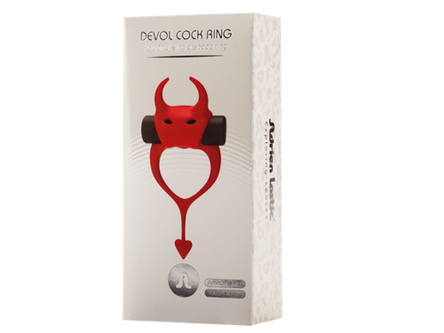 wibrujący pierścień devol cockring red adrien lastic na Arena.pl
