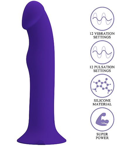 Dildo z wibracjami i pulsacyjnym wnętrzem na Arena.pl