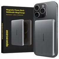 POWERBANK INDUKCYJNY DO MAGSAFE 5000MAH MAŁY MINI POWER BANK SLIM DO IPHONE