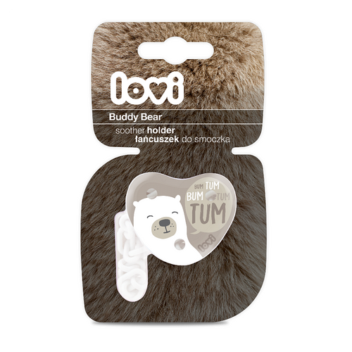 Lovi Buddy Bear łańcuszek do smoczka na Arena.pl
