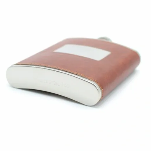 PIERSIÓWKA STAL NIERDZEWNA Z SKÓRZANYM OBSZYCIEM + GRAWER INICJAŁY URODZINY zdjęcie 10