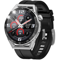 Zegarek SMARTWATCH Rubicon E88 silver / black silicone