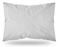 Poszewka Na Poduszkę 50X60 Bawełna Adamaszek - Srebrna