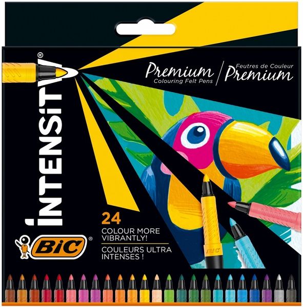 FLAMASTRY PREMIUM BIC INTENSITY FINE 24 KOL zdjęcie 1