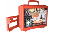 Apteczka do biura w opakowaniu z tworzywa AZP -AZP 8 norma DIN 13157 PLUS