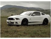 50X70CM MUSTANG GT V8 BRETT LEVIN OBRAZ POKOJU DREWNINE