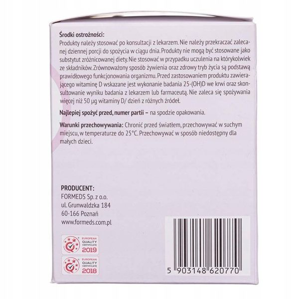FORMEDS PRENACAPS MULTI 2 + DHA 120 kap. zdjęcie 3