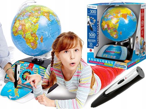 CLEMENTONI INTERAKTYWNY EDUGLOBUS GLOBUS PREMIUM na Arena.pl