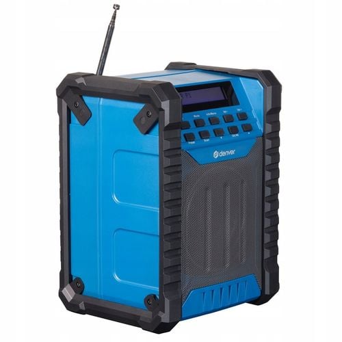 Radio BUDOWLANE FM DAB na budowę przenośne Bluetooth AKUMULATOR aux IP54 na Arena.pl