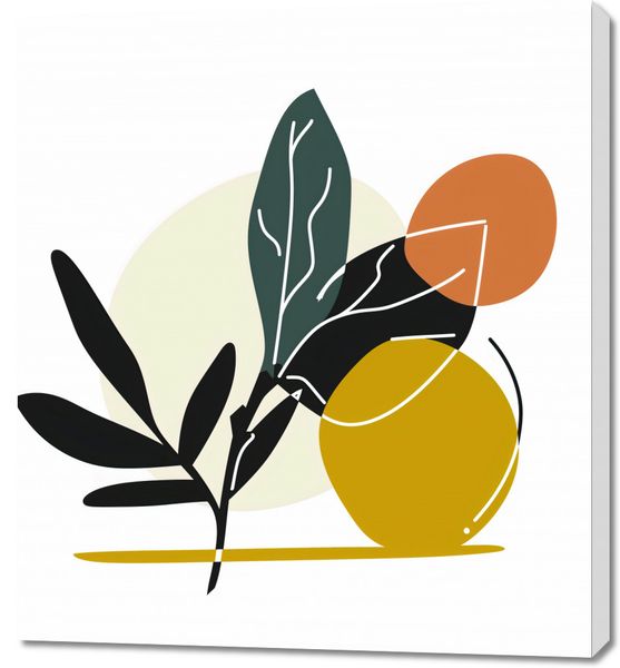 Obraz 90x100cm Elegancka Flora zdjęcie 1