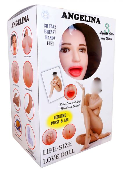 lalka  angelina 3d   vibrating zdjęcie 1