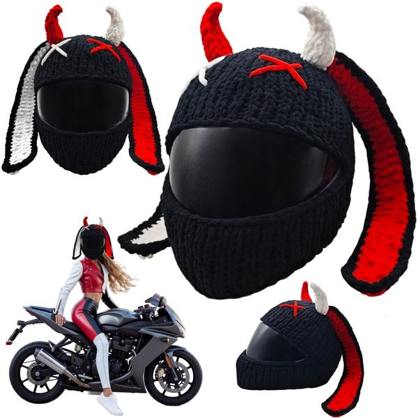 Czapka na kask Horned Devil Rider zdjęcie 1