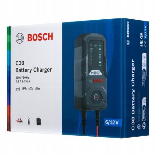 BOSCH PROSTOWNIK ŁADOWARKA C30 6/12V na Arena.pl