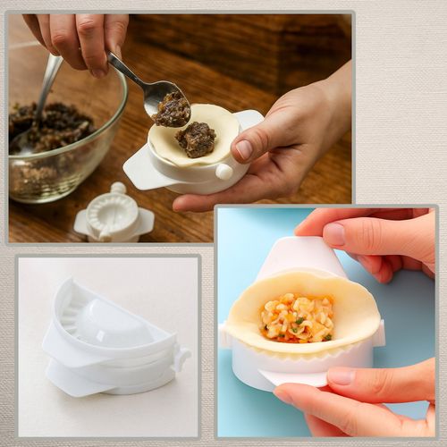 Foremka maszynka foremki do lepienia pierogów uszek zestaw foremek 3 szt na Arena.pl