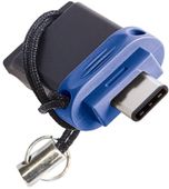 Verbatim Pendrive 64GB USB-C/USB-A czarny/black 49967