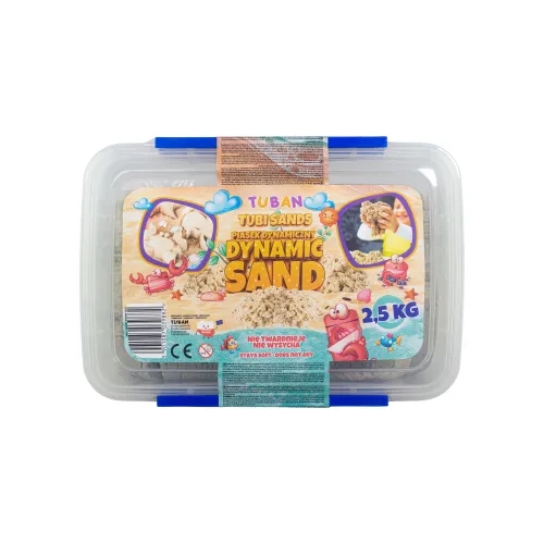 Piasek dynamiczny, naturalny, 2,5 kg na Arena.pl