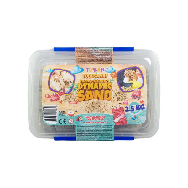Piasek dynamiczny, naturalny, 2,5 kg zdjęcie 3
