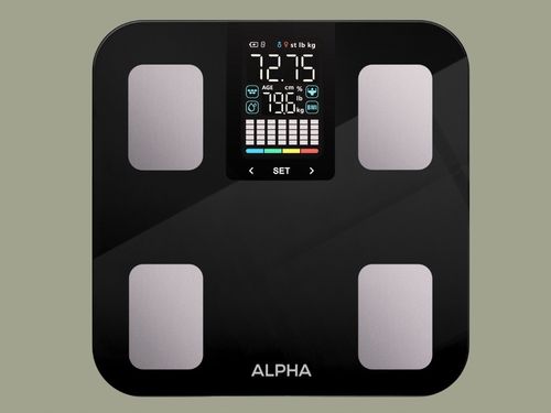 Waga Łazienkowa Elektroniczna Alpha - Aplikacja po Polsku Analityczna na Arena.pl