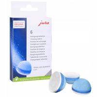 Oryginalne 3-fazowe tabletki czyszczące Jura 62715 do ekspresu - 6 sztuk